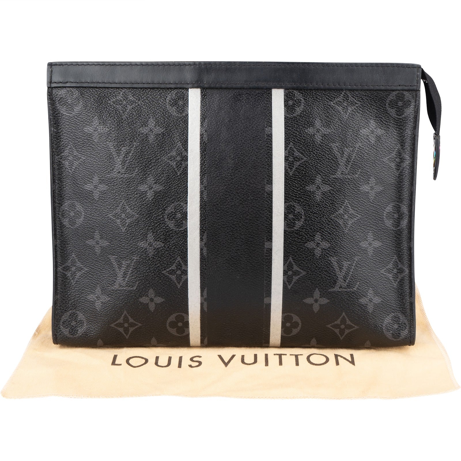 Louis Vuitton Monogram Fujiwara Fragment Pochette Clutch - vintageandkickz