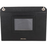 Prada Saffiano Leather Sporty FW Patch Crossbody Bag