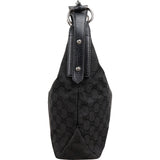 Gucci Monogram GG Canvas Horse Bit Hobo Handbag