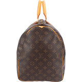 Louis Vuitton Monogram Canvas Keepall 50 Travel Bag