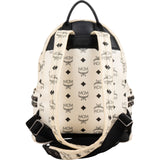 MCM Monogram Visetos Stark Side Studs Small Backpack