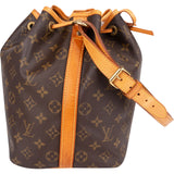 Louis Vuitton Monogram Canvas Sac Noé Petit Shoulder Bag