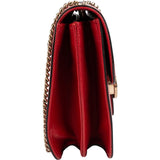 Gucci Pebbled Calfskin Interlocking GG Shoulder Crossbody Bag