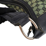 Gucci Monogram GG Canvas Green Shoulder Bag