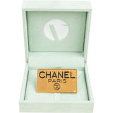 Chanel Golden Emblem Plaque Brooch