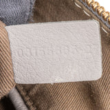 Chloé Grey Leather Marcie Small Double Carry Saddle Shoulder Bag