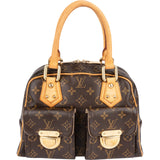 Louis Vuitton Monogram Canvas Manhattan PM Handbag
