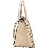 Valentino Garavani Leather Rockstud Small Tote Handbag