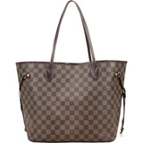 Louis Vuitton Monogram Damier Ebene Neverfull MM Shoulder Bag