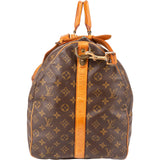 Louis Vuitton Monogram Canvas Keepall 60 Bandoulière Travel Bag