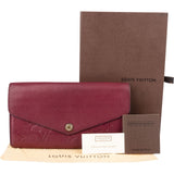 Louis Vuitton Monogram Empreinte Leather Sarah Wallet