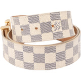 Louis Vuitton Monogram Damier Azur Canvas LV Initiales Belt (85 / 34)