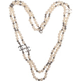 Chanel Pearl CC 2016 Double Long Necklace