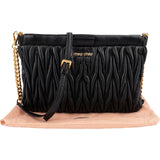 Miu Miu Matelassé Nappa Leather Crossbody Bag
