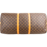 Louis Vuitton Monogram Canvas Keepall 60 Bandoulière Travel Bag