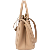 Prada Beige Saffiano Leather Galleria Handbag