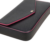 Louis Vuitton Noir Epi Leather Pochette Felicie Crossbody Bag