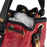 Louis Vuitton Bicolor Leather Empreinte Monogram Limited Double Jeu NéoNoé Handbag