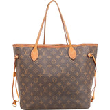 Louis Vuitton Monogram Canvas Neverfull MM Shoulder Bag