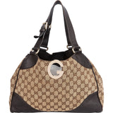 Gucci Monogram GG Canvas Eclipse Hobo Shoulder Bag