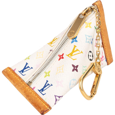 Louis Vuitton Canvas Monogram Multicolor Portifeuil Berlingo Key Pouch