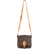 Louis Vuitton Monogram Canvas Cartouchiere MM Crossbody Bag