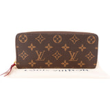 Louis Vuitton Monogram Clemence Zippy Wallet