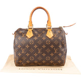 Louis Vuitton Monogram Canvas Speedy 25 Handbag