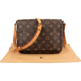 Louis Vuitton Canvas Monogram Musette Crossbody Bag