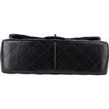 Chanel Quilted Lambskin Jumbo Double Flap Crossbody Bag