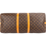 Louis Vuitton Monogram Canvas Keepall 55 Bandoulière Travel Bag