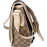 Gucci Monogram GG Supreme Canvas Messenger Crossbody Bag