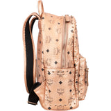 MCM Visetos Monogram Metallic Stark Studded Backpack