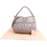 Miu Miu Matelassé Nappa Leather Coffer City Shoulder Bag