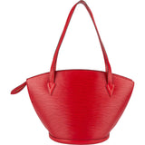 Louis Vuitton Red Epi Leather Saint Jacques GM Shoulder Bag