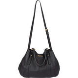 Miu Miu Vitello Daino Leather Hobo Shoulder Bag