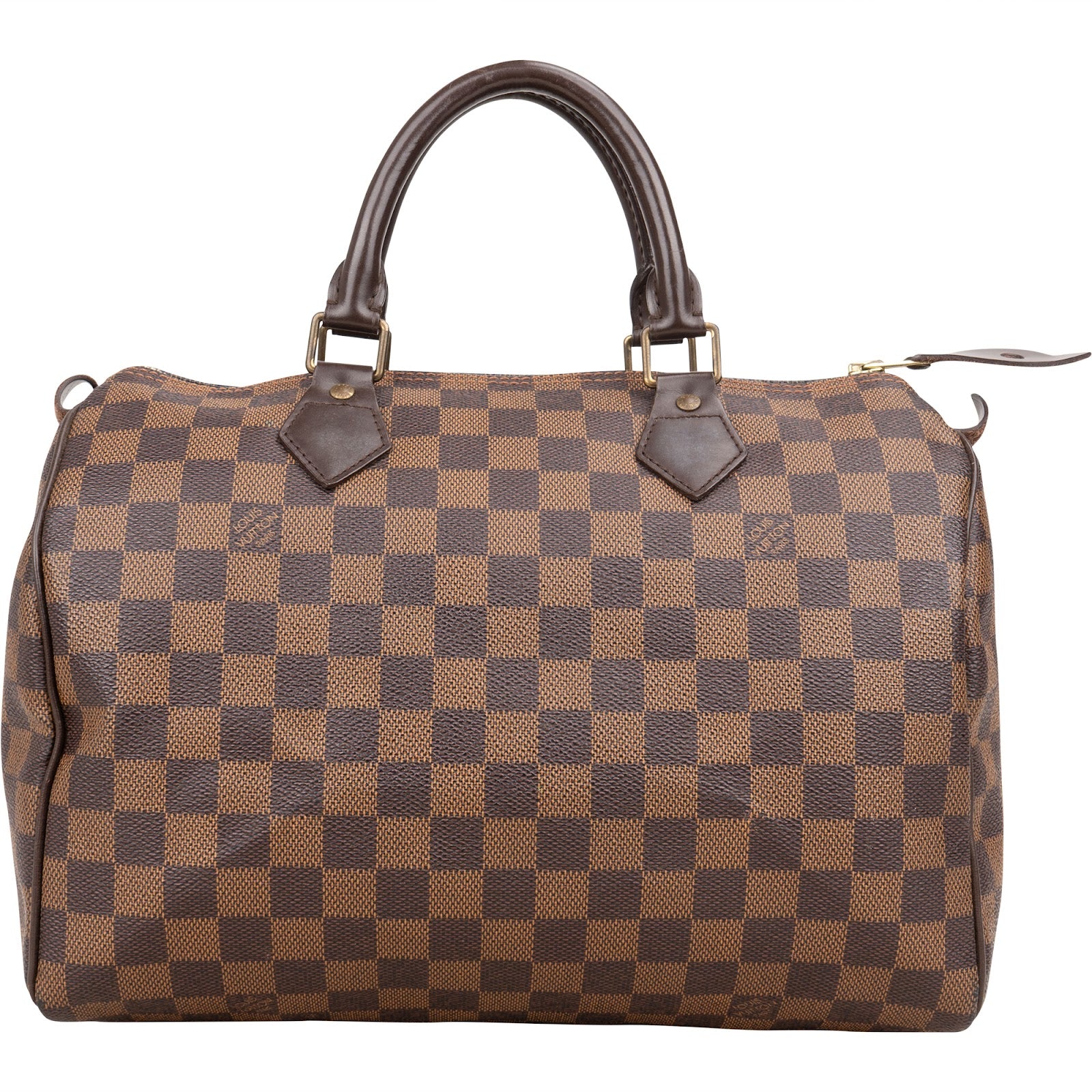 Louis Vuitton Monogram Damier Ebene Speedy 30 Handbag xx riecht - vintageandkickz