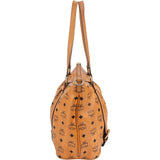 MCM Monogram Visetos Satchel Tote Shoulder Bag