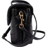 Saint Laurent Quilted Leather Loulou Toy Crossbody Bag