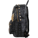 MCM Visetos Monogram Stark Studded Backpack