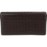 Bottega Veneta Intrecciato Leather Continental Flap Wallet