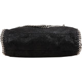 Stella McCartney Shaggy Falabella Fold Over Clutch Crossbody Bag