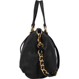 Miu Miu Black leather Vitello Lux Daino Handbag