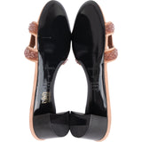Hermès Pink Leather & Suede Beaded Oasis Sandals (40)
