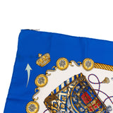 Hermès Les Tambours Silk Carre 90 Scarf Tuch