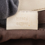 Gucci Monogram GG Canvas Web Hobo Shoulder Bag