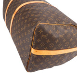 Louis Vuitton Monogram Canvas Keepall 60 Bandoulière Travel Bag
