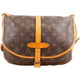 Louis Vuitton Monogram Canvas Saumur 30 Crossbody Bag