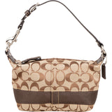 Coach Monogram Signature Demi Pouch Handbag