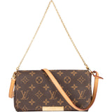 Louis Vuitton Monogram Canvas Favorite Pochette Accessoires Shoulder Crossbody Bag